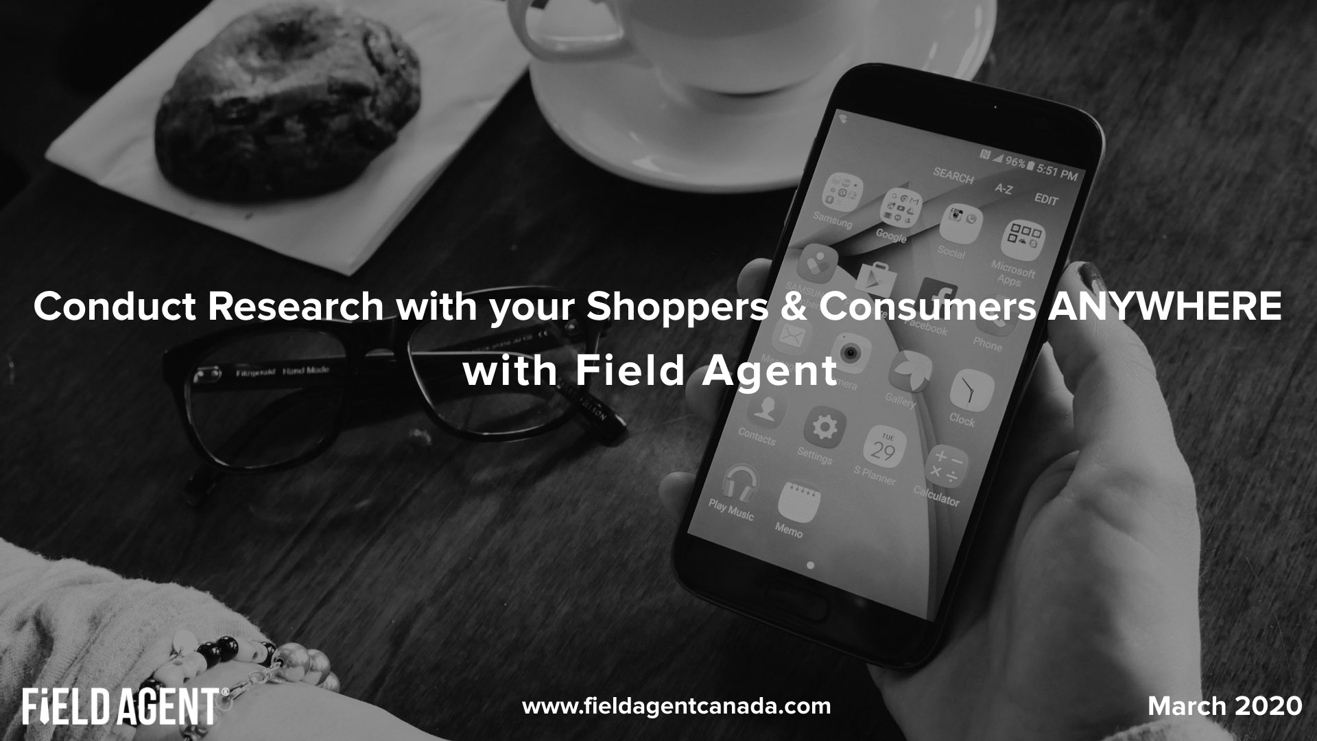 Conduct Research with your Shoppers & Consumers ANYWHERE with Field Agent!